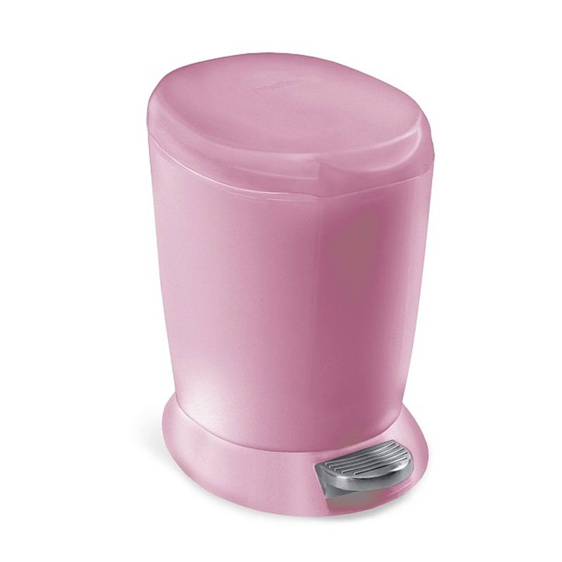 Foto van Afvalemmer slim - 6 liter - roze - simplehuman