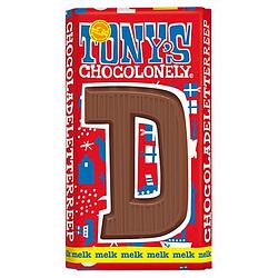 Foto van Tony'ss chocolonely chocoladeletterreep melk d 180g bij jumbo