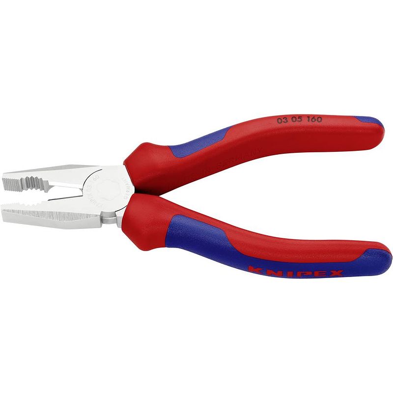 Foto van Knipex 03 05 160 werkplaats combinatietang 160 mm din iso 5746