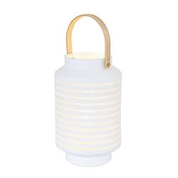 Foto van Anne light & home tafellamp anne light en home porcelain 3058w wit