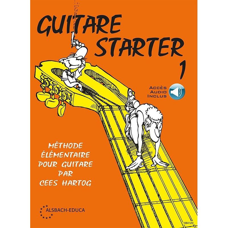 Foto van Emc guitare starter 1 incl. cd - cees hartog gitaarboek