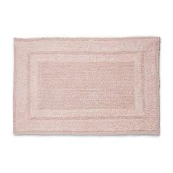 Foto van Seahorse mossa badmat - 100% katoen - badmat (50x60 cm) - pearl pink