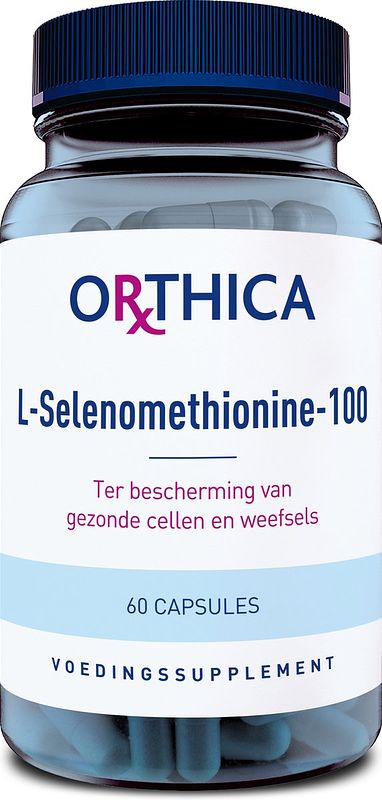 Foto van Orthica l-selenomethionine-100 capsules