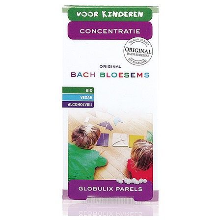 Foto van Bach bloesem globule parels concentratie kinderen