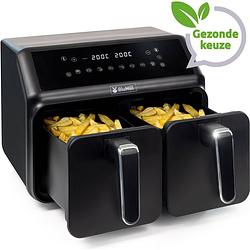 Foto van Blumill dubbele airfryer xxl - 8l - 1700w - heteluchtfriteuse