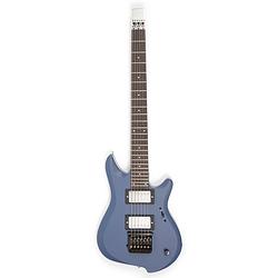 Foto van Zivix jamstik studio midi guitar matte blue elektrische gitaar met gigbag
