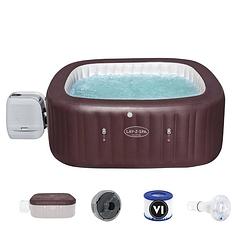 Foto van Bestway - jacuzzi - lay-z-spa - maldives hydrojet pro - opblaasbaar - bubbelbad - incl. toebehoren - 201 x 201 x 80 cm