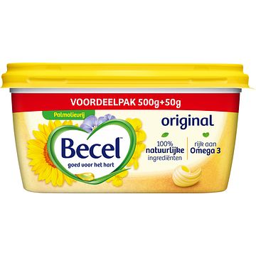 Foto van Becel original margarine 550g bij jumbo