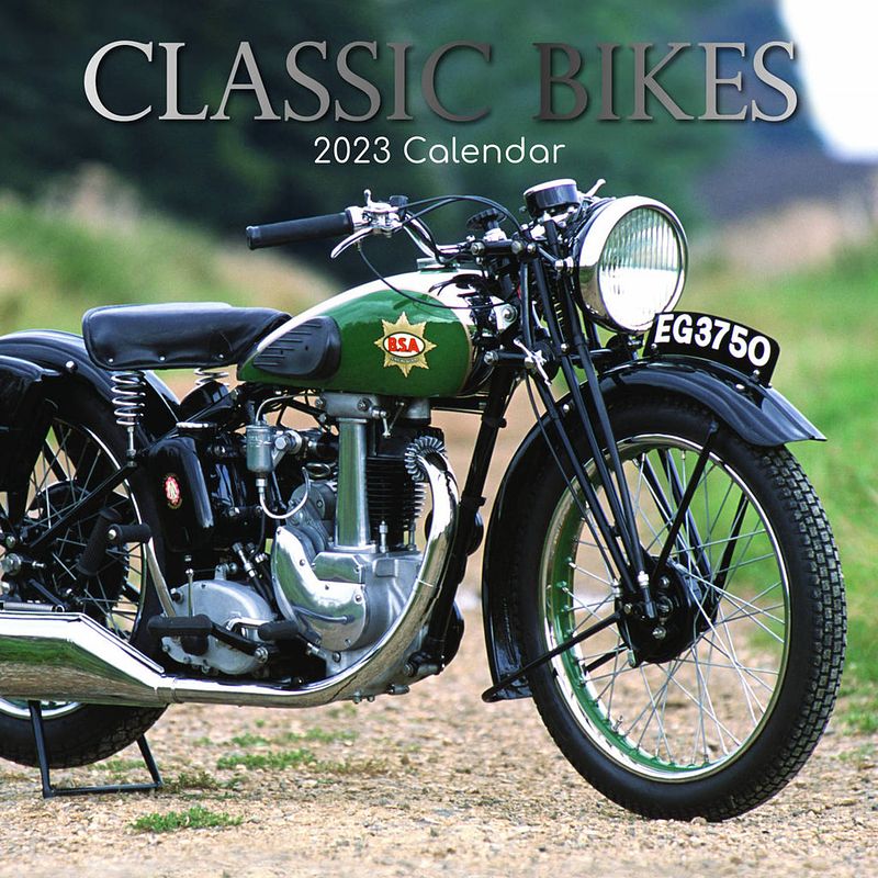 Foto van Classic bikes kalender 2023