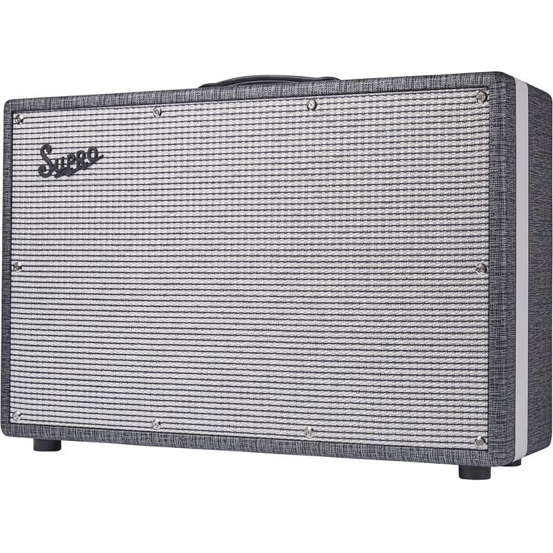 Foto van Supro 1799 black magick cab 2x12 150w gitaar speakerkast