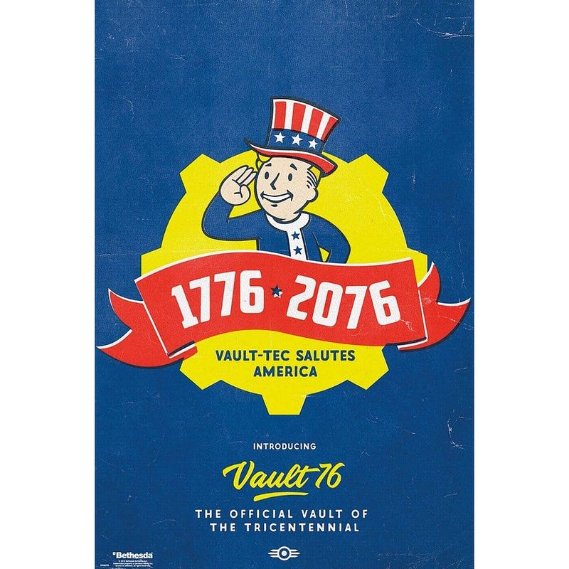 Foto van Gbeye fallout 76 tricentennial poster 61x91,5cm