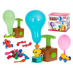 Foto van Teddybeer ballonen werper speelgoed voertuig - incl. ballonnen en accessoires