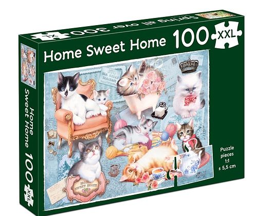 Foto van Home sweet home (100 stukjes xxl) - puzzel;puzzel (8719689883812)