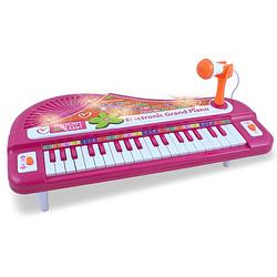 Foto van Bontempi piano elektronisch junior 44,5 x 25 x 23 cm roze