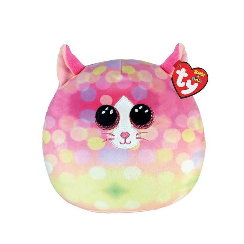 Foto van Ty squish a boo sonny pink cat 20cm