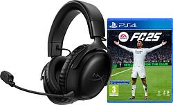 Foto van Hyperx cloud iii wireless zwart + ea sports fc 25 ps4