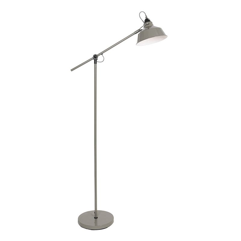 Foto van Mexlite nové vloerlamp - ø 28 cm - draai- en/of kantelbaar en in hoogte verstelbaar - e27 (grote fitting) - groen