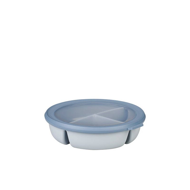 Foto van Mepal - cirqula bento bowl (250+250+500 ml) - nordic blue