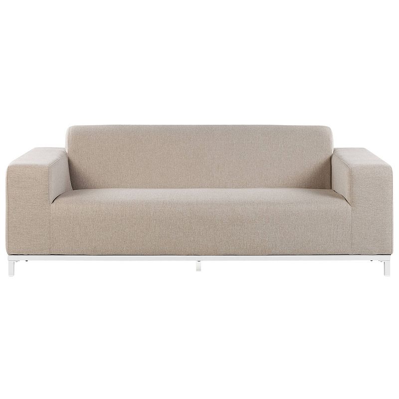 Foto van Beliani rovigo - tuinsofa-beige-polyester