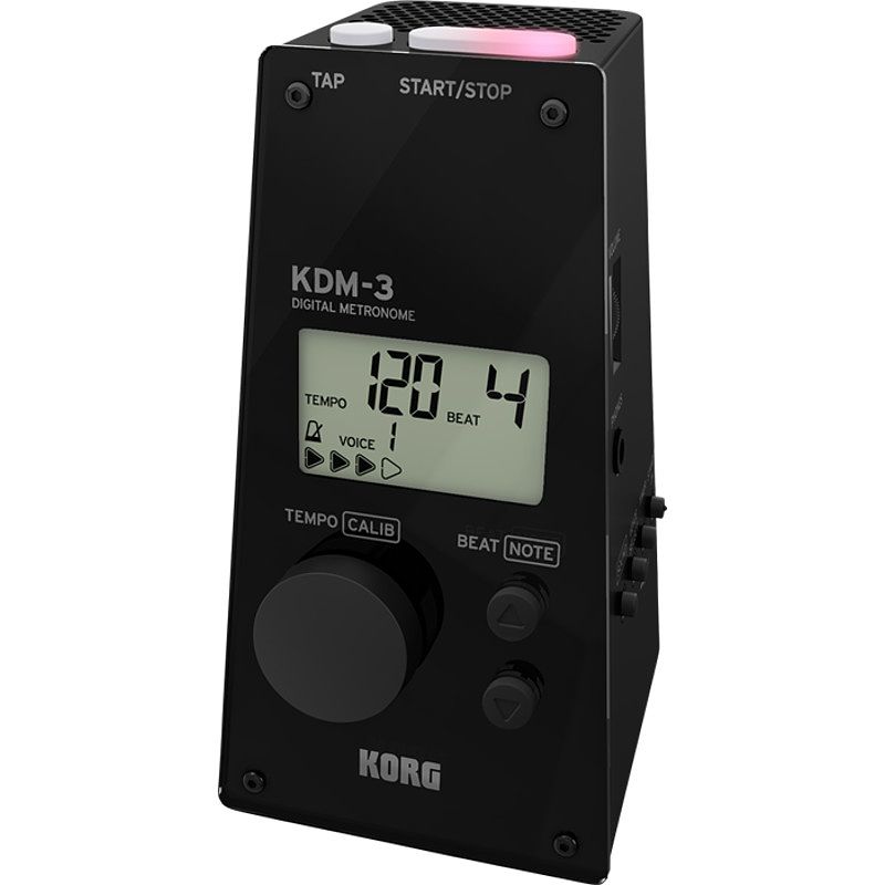 Foto van Korg kdm-3 bk metronoom zwart