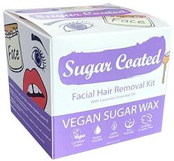 Foto van Sugar coated facial hair removal kit