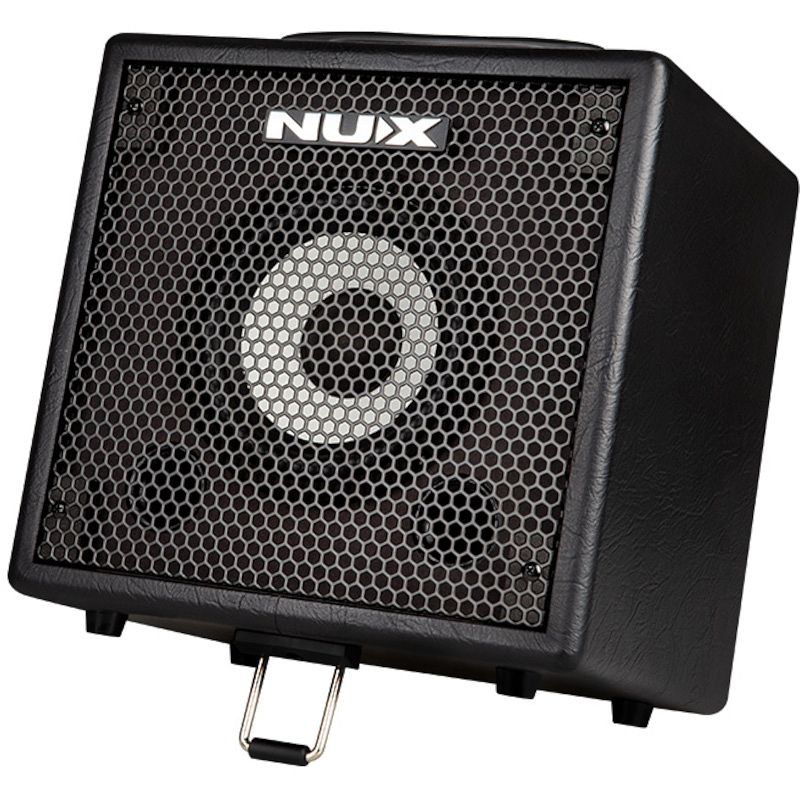 Foto van Nux mighty bass 50bt basgitaarversterker combo 1 x 6,5 inch - 50 watt