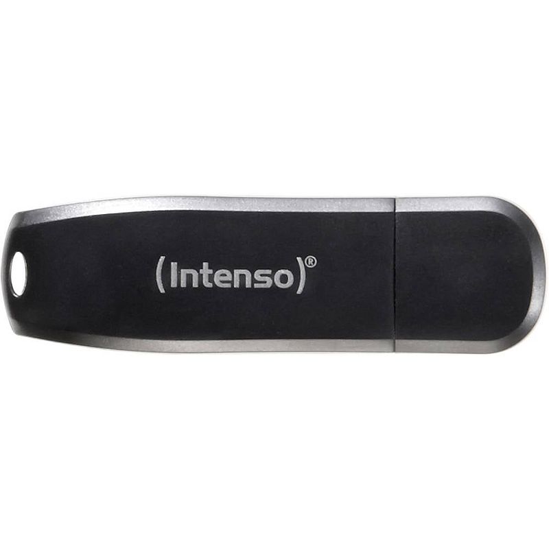 Foto van Intenso speed line usb-stick 16 gb usb 3.2 gen 1 (usb 3.0) zwart 3533470