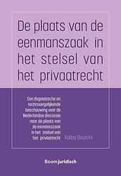 Foto van De plaats van de eenmanszaak in het stelsel van het privaatrecht - adiba bouichi - paperback (9789462909458)