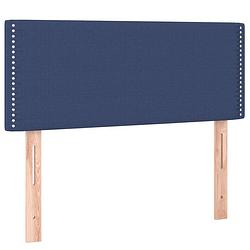 Foto van The living store hoofdbord - klassiek - bedombouw - 90x5x78/88 - blauw