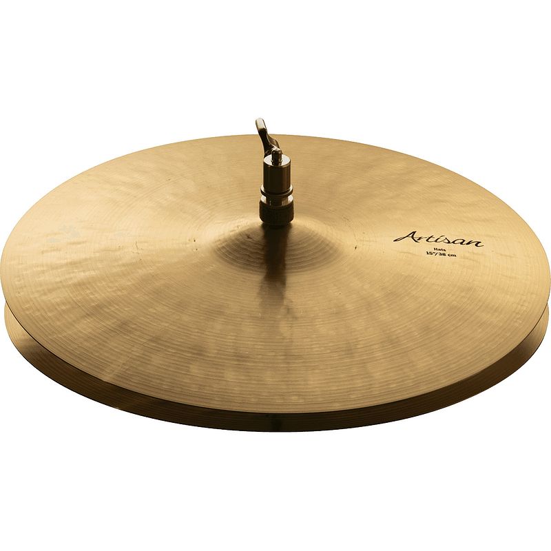 Foto van Sabian artisan hats 15 inch hi-hat bekken