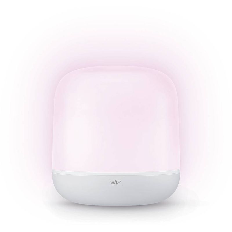 Foto van Wiz wi-fi ble portable hero white type c 871951455171800 led-tafellamp led wit