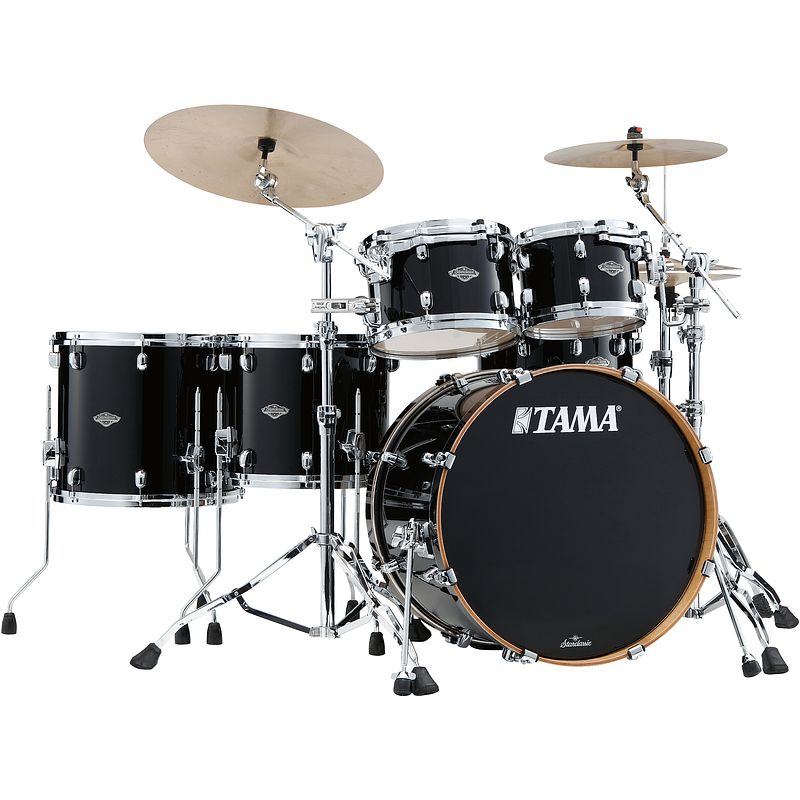 Foto van Tama mbs52rzs-pbk starclassic performer piano black 5d. shellset