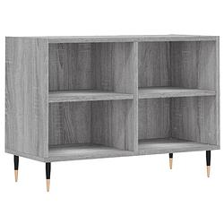 Foto van The living store tv-meubel chicago - tv-meubelen - 69.5 x 30 x 50 cm - grijs sonoma eiken