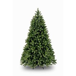 Foto van Nordmann kunstkerstboom - 180 cm - groen - ø 122 cm - 1.005 tips - metalen voet