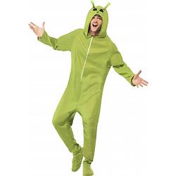 Foto van Alien onesie voor volwassenen 42-52 (l) - carnavalskostuums