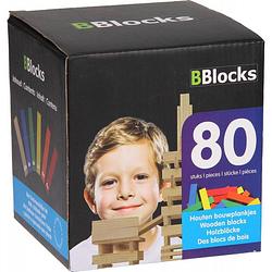 Foto van Bblocks - 80 stuks in doos - blokken bblocks