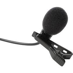 Foto van Ik multimedia mic lav dasspeld spraakmicrofoon zendmethode:kabelgebonden incl. klem, incl. windkap
