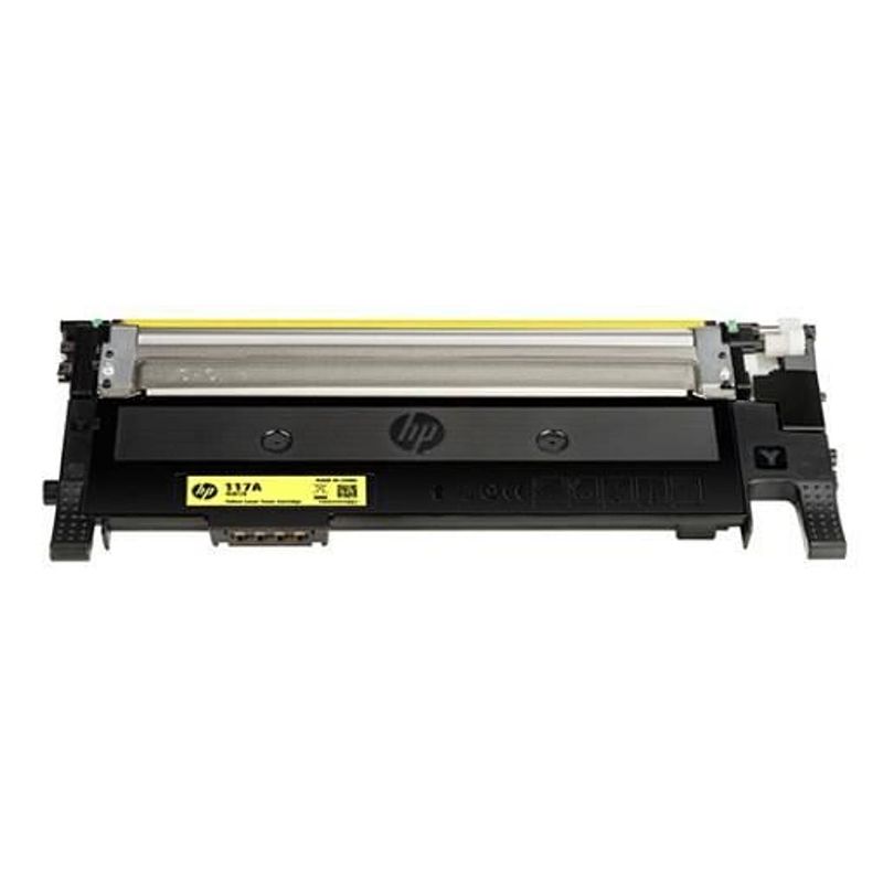 Foto van Hp 117a w2072a tonercartridge - geel - laser - 700 pagina's