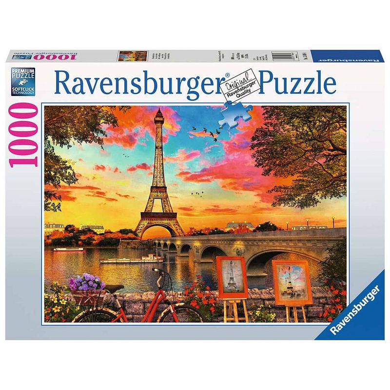 Foto van Ravensburger puzzel parijs - 1000 stukjes