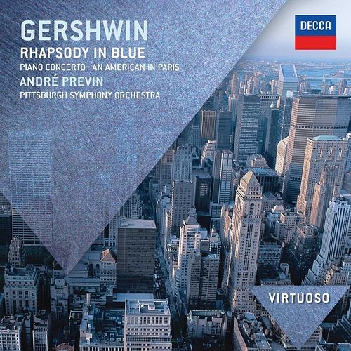 Foto van Gershwin: rhapsody in blue; piano concerto; an ame - cd (0028947833550)