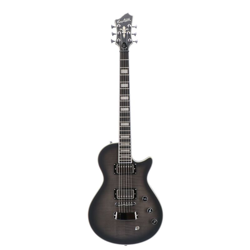 Foto van Hagstrom ultra max cosmic black burst satin