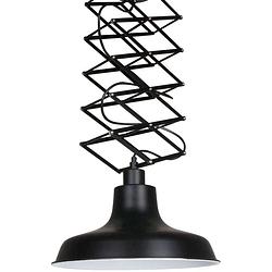 Foto van Lightning - industriele hanglamp 1-l. schaar - zwart