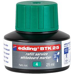 Foto van Edding btk 25 (25 ml) navulinkt voor boardmarkers edding 28/29/250/360/361/363 - groen