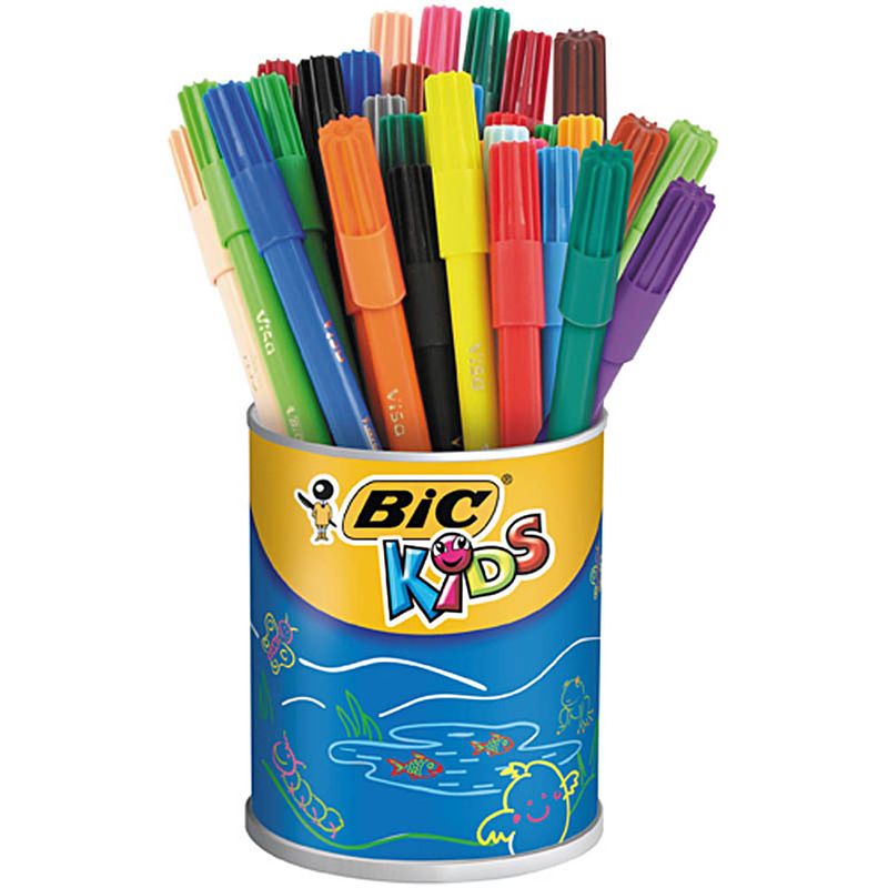 Foto van Bic kleurstiften visa kids 1,6 mm 36 stuks