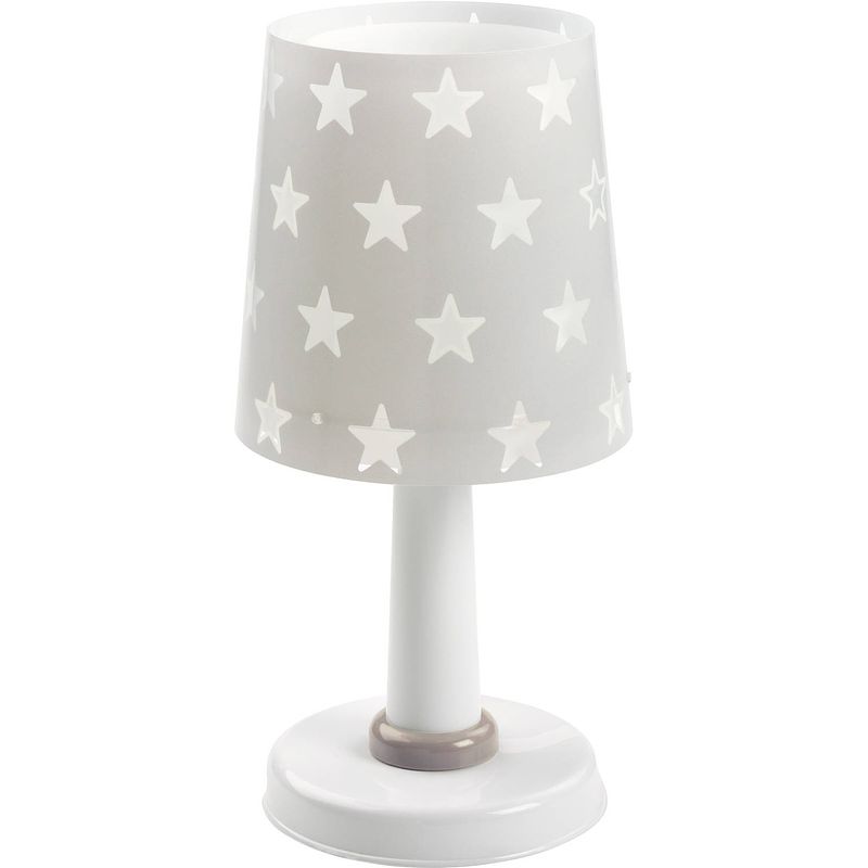 Foto van Dalber tafellamp stars glow in the dark 30 cm e14 40w grijs