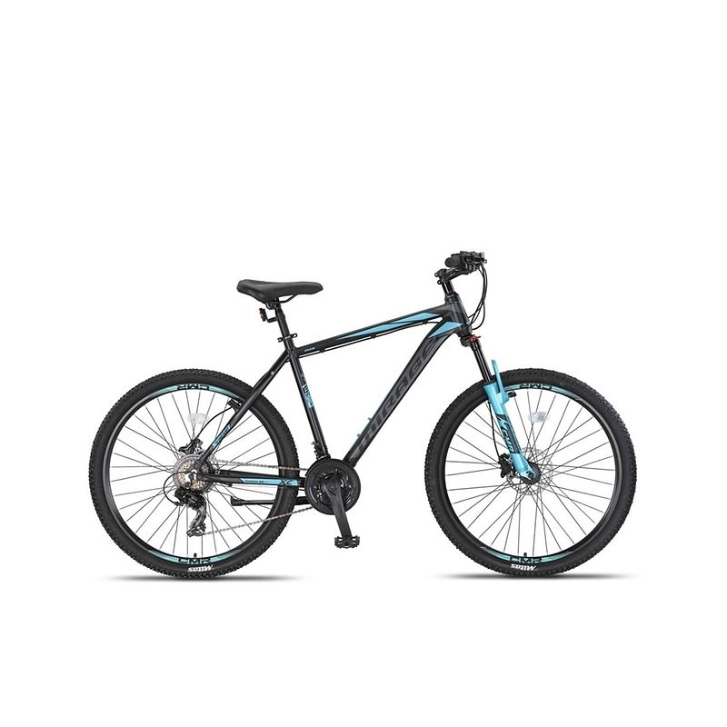 Foto van Umit mirage 27,5 inch mtb 20"" (hyd) zwart/turquoise