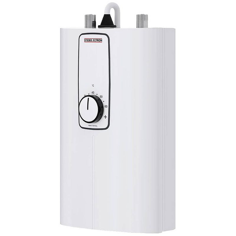 Foto van Stiebel eltron 230770 doorstroomboiler energielabel: a (a - g) dce 11/13 compact elektronisch 11 kw, 13.5 kw 20 tot 60 °c