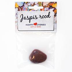Foto van Happy stones jaspis rood
