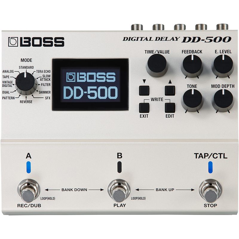 Foto van Boss dd-500 digital delay effectpedaal