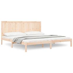 Foto van Vidaxl bedframe massief grenenhout 180x200 cm super king size